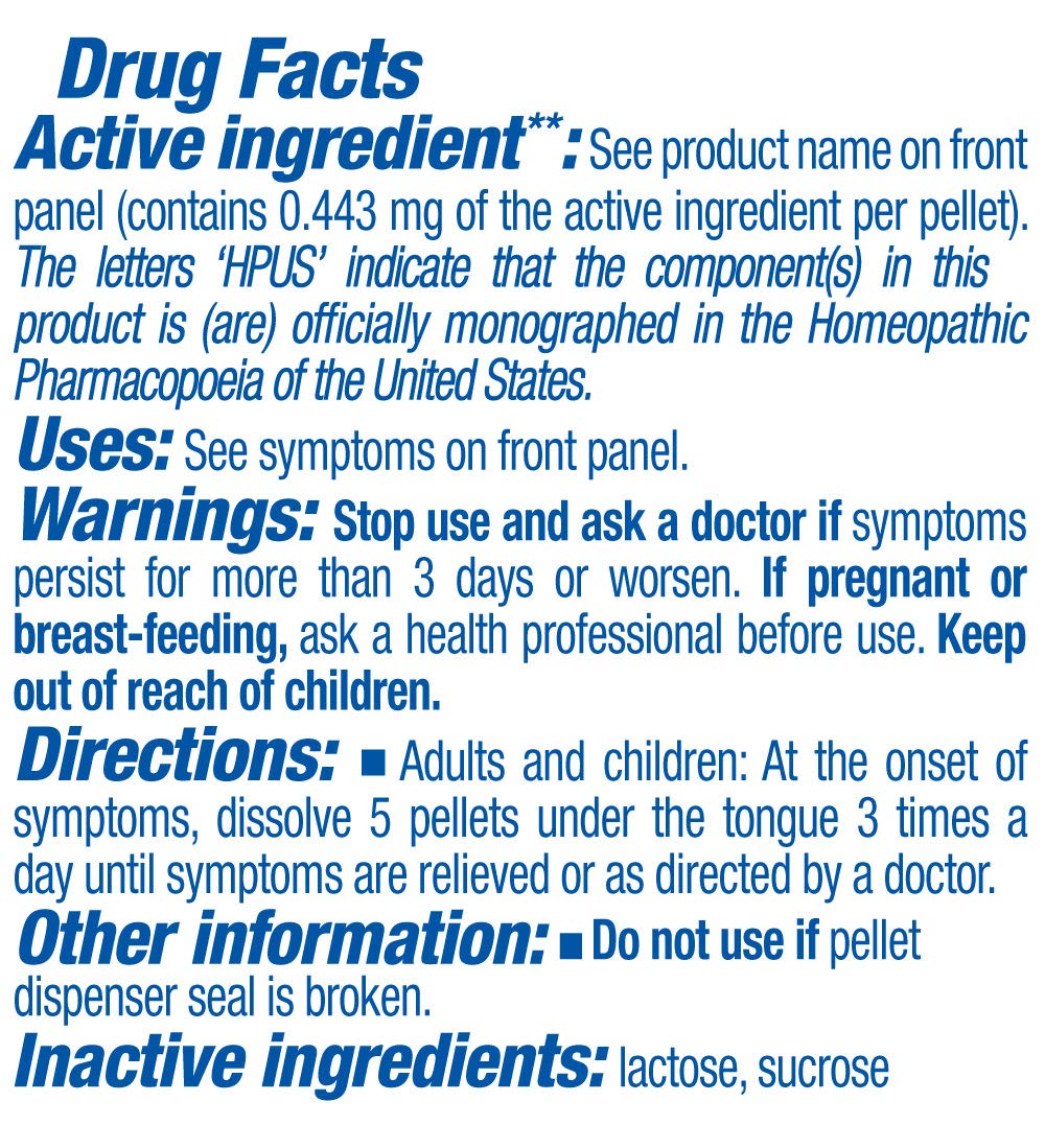 Boiron Magnesia Muriatica 5C - Constipation Relief with Dry Stools (80 Pellets)