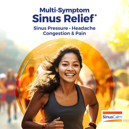 Boiron SinusCalm Tablets – Sinus Pain Relief, 60 Count | Non-Drowsy, Phenylephrine-Free
