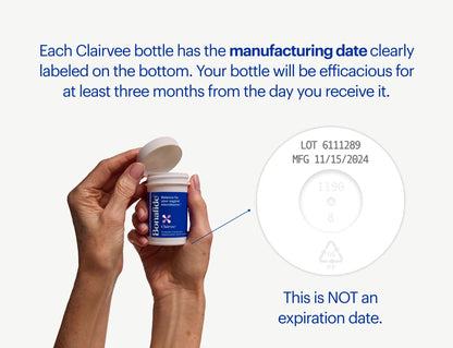 Clairvee by Bonafide – Vaginal Probiotic for Odor, Itching & Discharge (2-Month Supply)