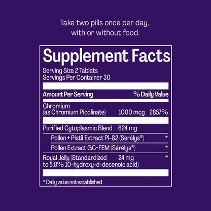 Serenol by Bonafide — Hormonal Mood & PMS Relief (60 tablets)