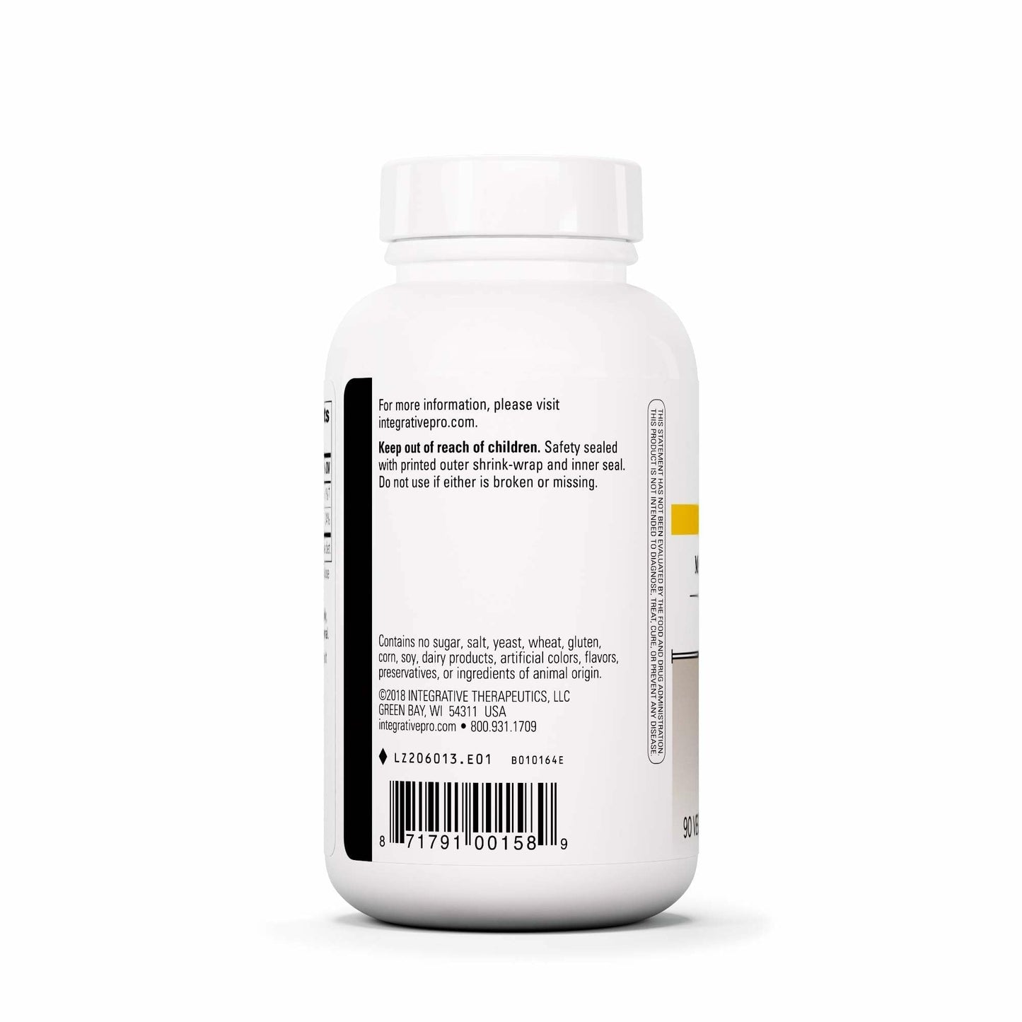 Integrative Therapeutics Magnesium Malate - Magnesium Supplement for Cellular Metabolism Support* | 90 Capsules