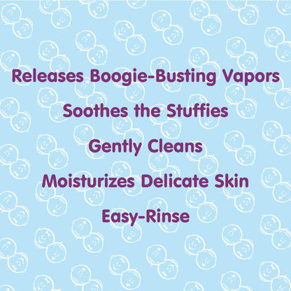 Boogie Kids Botanical Bubble Bath – Soothing Vapor with Plant & Oat Extracts (18 oz, 2 Pack)