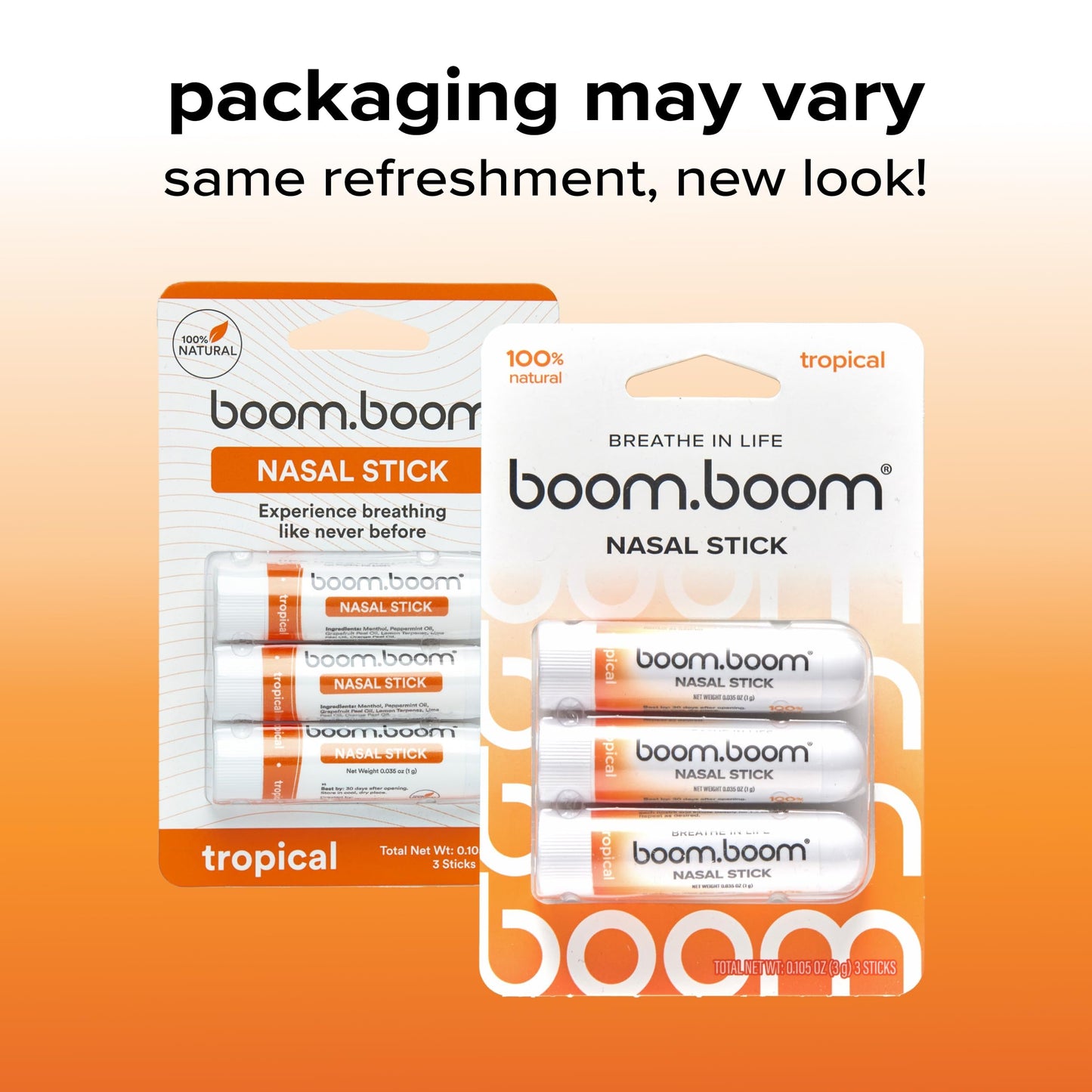 BoomBoom Nasal Stick | Vapor Flow Technology – Tropical