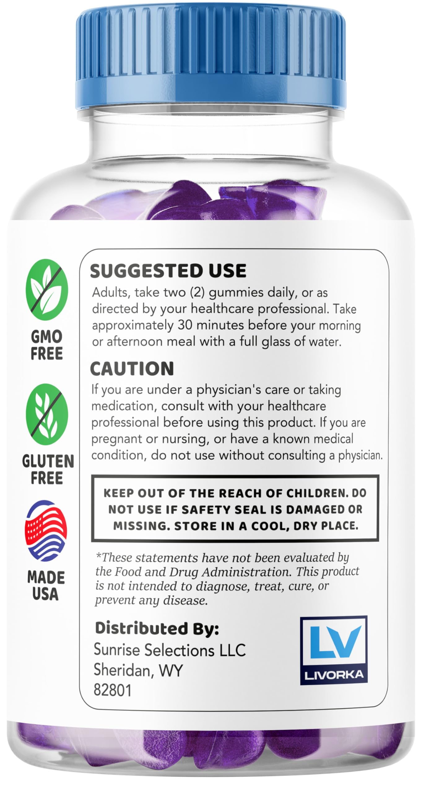 (2 Pack) Boost TRT Max Gummies for Men – Advanced Natural Formula, 2 Months Supply