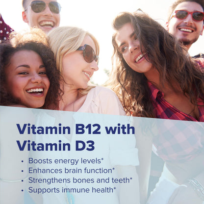 Superior Source NO SHOT Methylcobalamin B-12 5,000 mcg + D3 5,000 IU – Energy & Heart Health