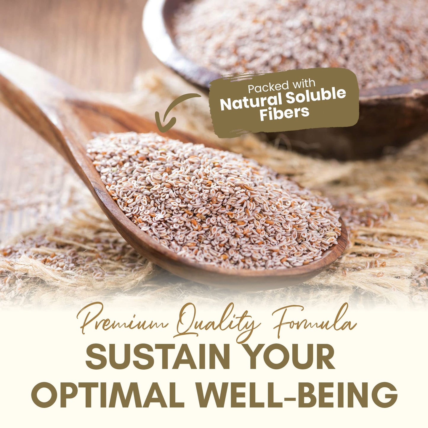 Organic Psyllium Husk Capsules 750 mg – Natural Fiber for Gut Health | Zealthy Life, 250 Capsules