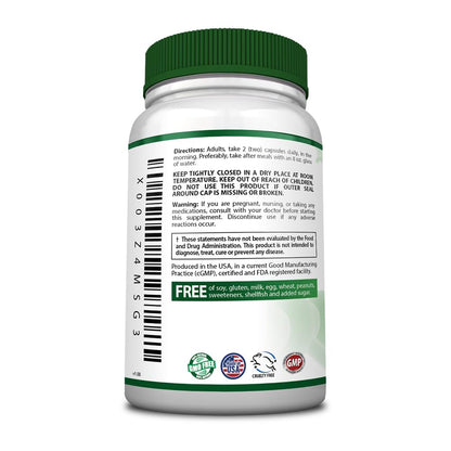 Bowel Calm: Ginger, Turmeric, Boswellia, BioPerine - One Month Supply - Non-GMO