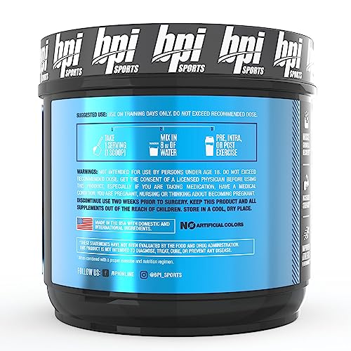 BPI Sports Micronized Creatine – 100% Pure, Unflavored Powder (120 Servings, 21.16 oz)