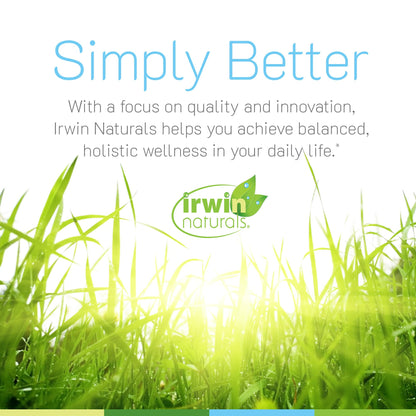 Irwin Naturals Brain Awake - 60 Softgels Pack of 2 | Enhanced Focus & Clarity