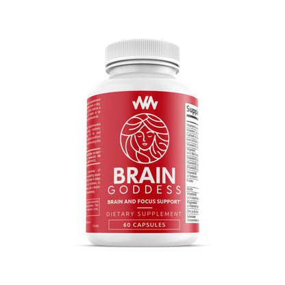 Warped Wellness Brain Goddess – Female Brain & Memory Support Supplement