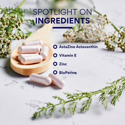 Research Verified Astaxanthin – Powerful Antioxidant for Skin, Eyes & Heart | Made in USA