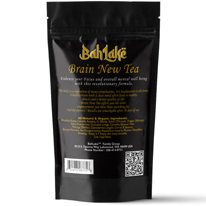 Brain New Tea | Mental Clarity, Focus & Memory Nootropic Tea