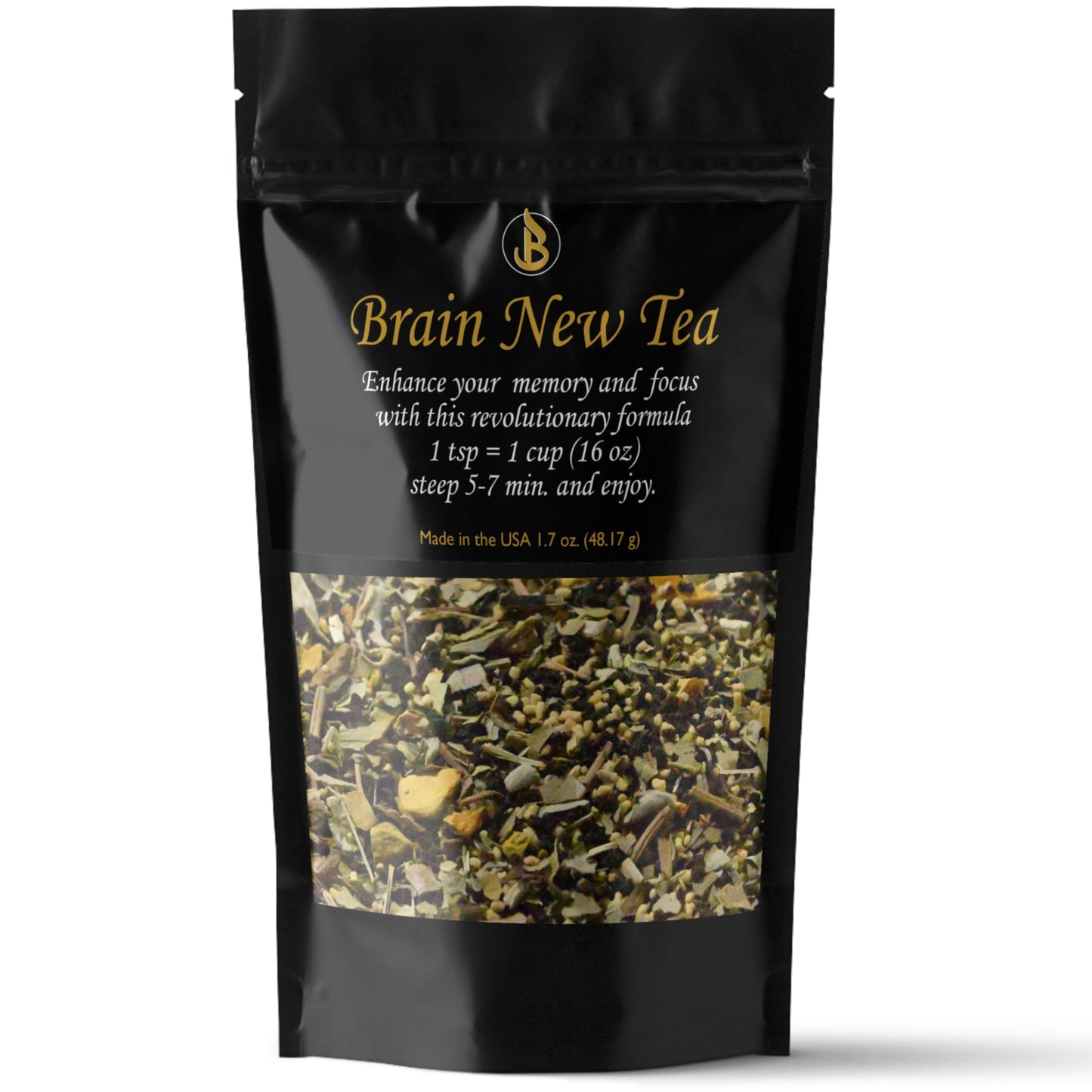 Brain New Tea | Mental Clarity, Focus & Memory Nootropic Tea