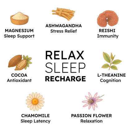 Brainoa Sleep Cocoa for Chocolate Lovers – No Melatonin, No Added Sugar