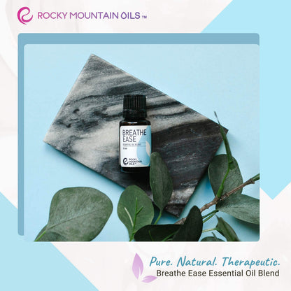 Rocky Mountain Oils Breathe Ease Essential Oil Blend - Diffuser & Topical - 15ml