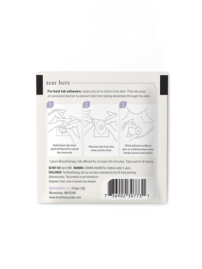 Breatherapy Aromatherapy Wellness Patches - Niaouli & Ginger Essential Oils for Immune Wellness - 8-Pack