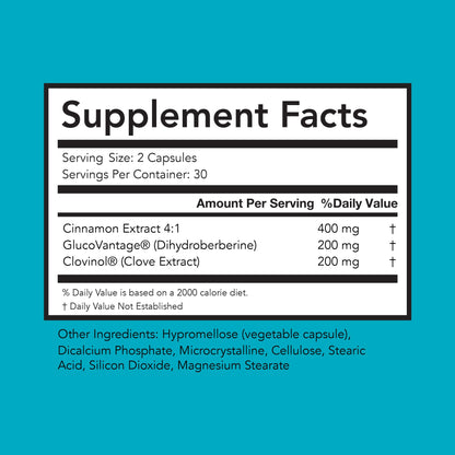 Bright Naturals Glycevia GlucoVantage | Dihydroberberine for Sugar Balance & Energy | 30 Servings