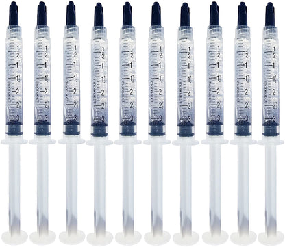 Bright White Smile 35% Teeth Whitening Gel Refills – 10 x 3ml (No Trays Included)