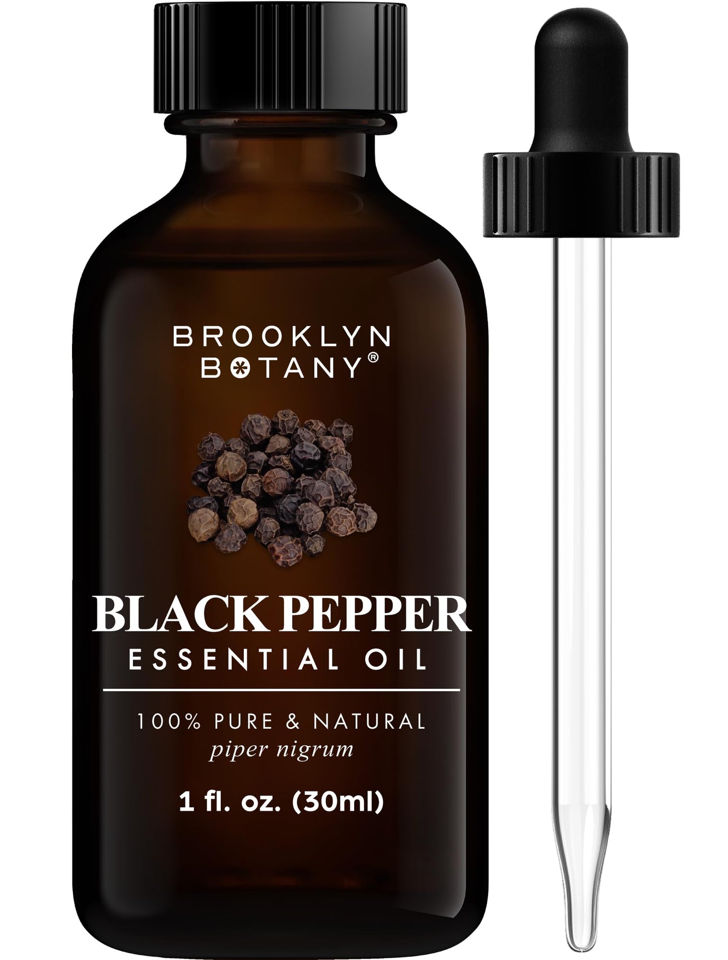 Brooklyn Botany Black Pepper Essential Oil - 1 oz | Pure & Natural