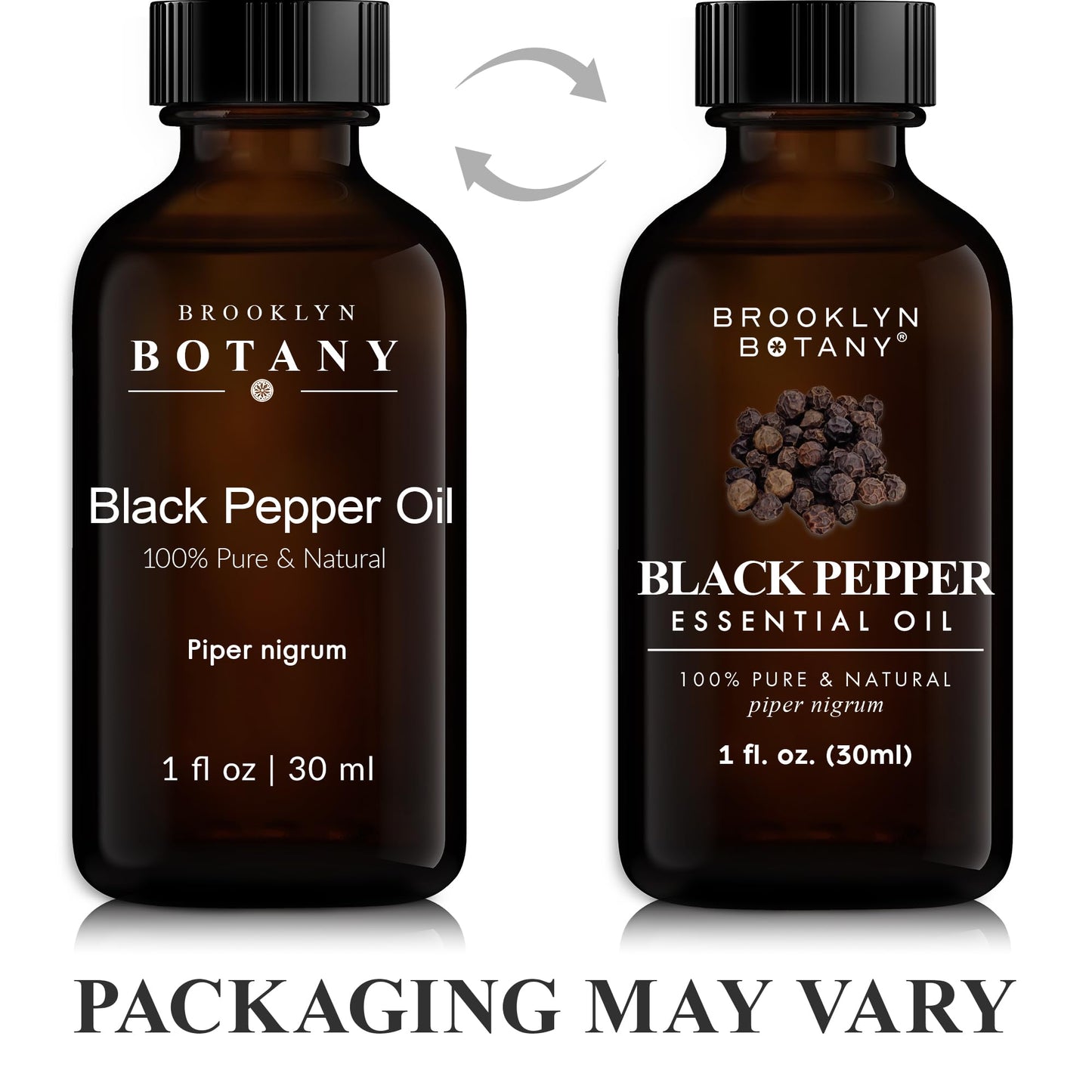 Brooklyn Botany Black Pepper Essential Oil - 1 oz | Pure & Natural