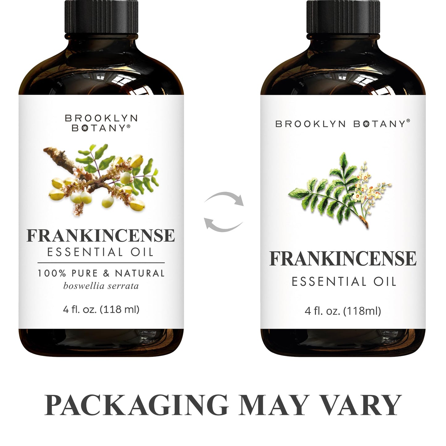 Brooklyn Botany Frankincense Essential Oil – 4 oz, 100% Pure & Natural, Premium Grade
