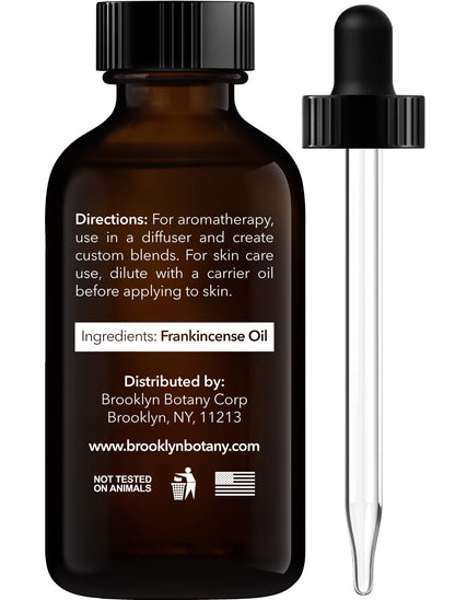 Brooklyn Botany Frankincense Essential Oil – 100% Pure & Natural, Premium Grade, 1 oz