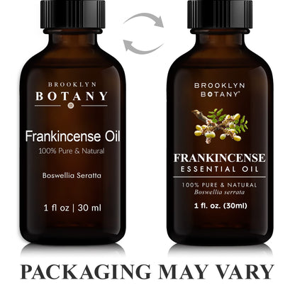 Brooklyn Botany Frankincense Essential Oil – 100% Pure & Natural, Premium Grade, 1 oz