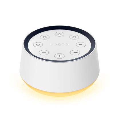 BrownNoise Sound Machine — 30 Soothing Sounds, 12 Night Light Colors, Memory, 36 Volume Levels, 5 Timers
