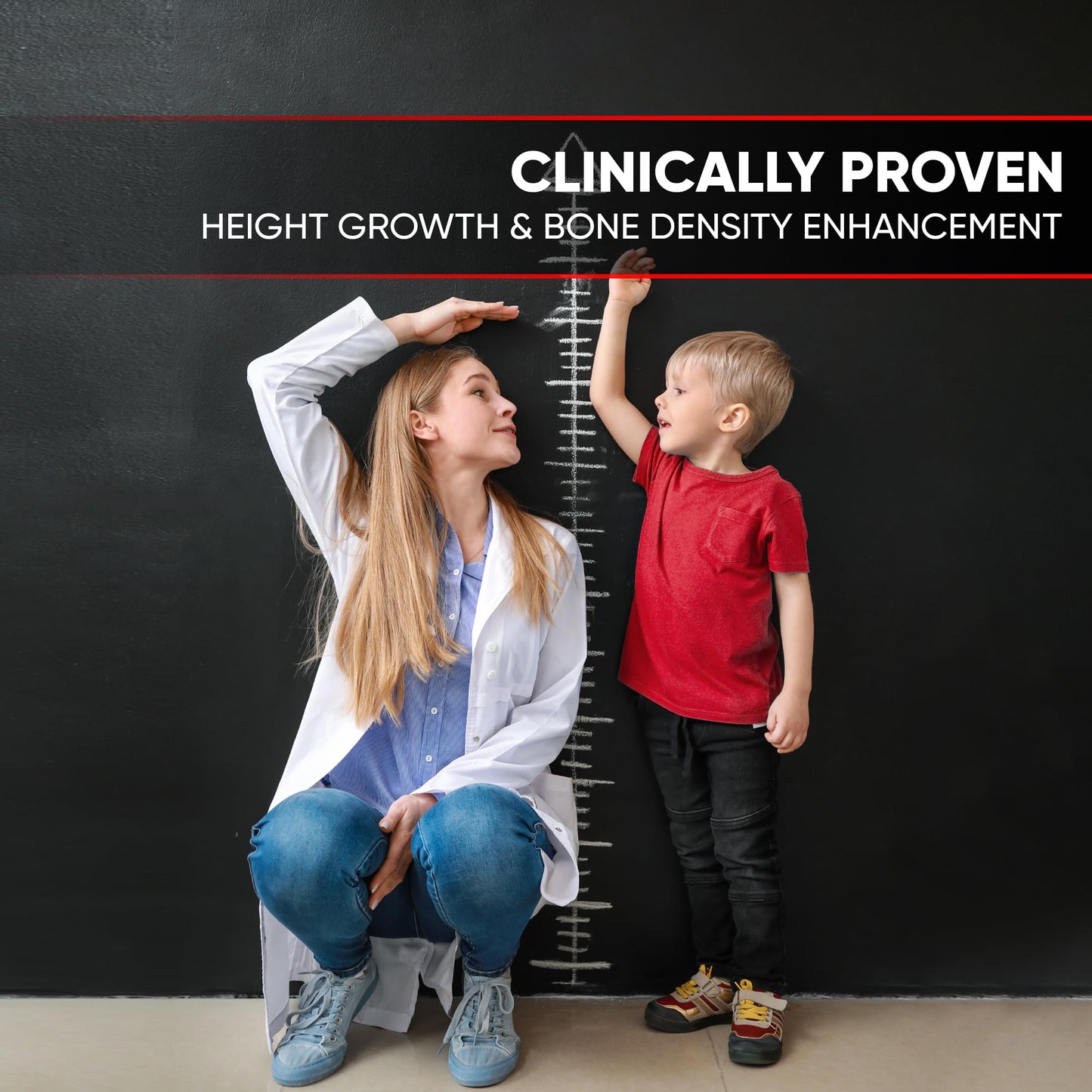 BTQ BIOTEQUE LAB BIOTEQUELAB Height Growth Gummies – Multivitamin for Teens, Kids & Adults