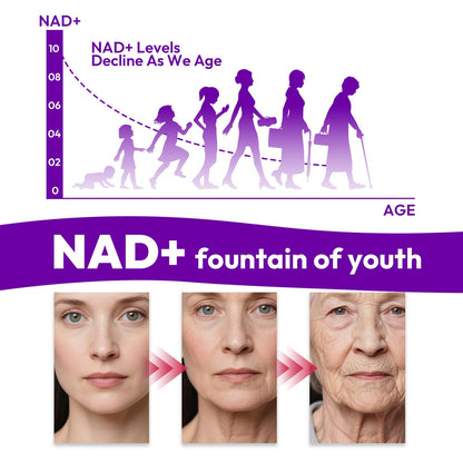 Bualle NAD Liposomal Supplement | Joint Support & Anti-Aging | 120 Capsules