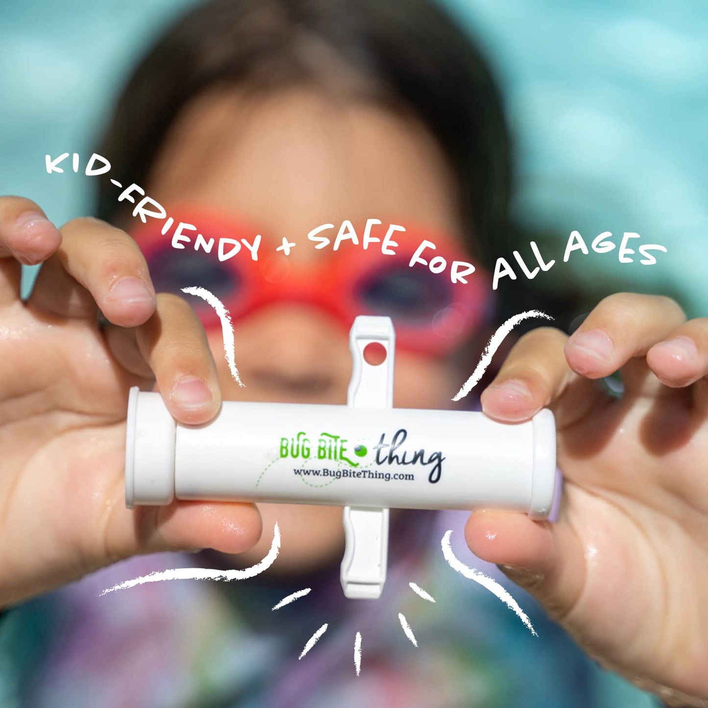 BUG BITE THING Suction Tool – Natural Bite & Sting Relief (Pink)