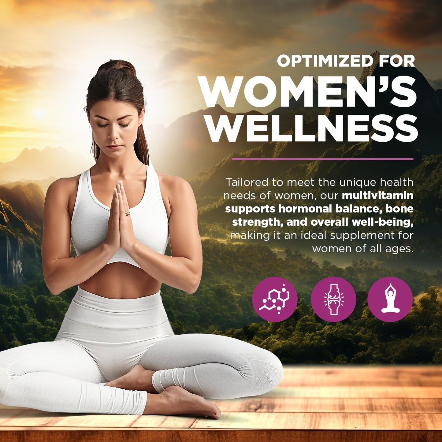 Built By Nature Women’s Multivitamin – Daily Wellness & Immune Support (120 Softgels)