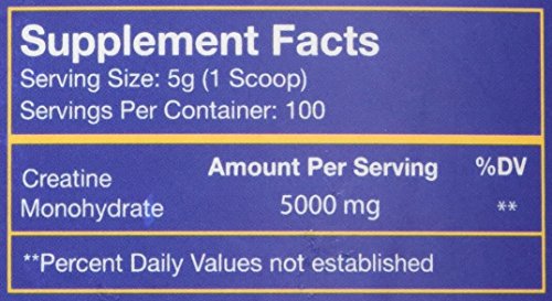 Raw Barrel No Bull Creatine Powder 500g | Monohydrate Creatine for Fast Recovery, Strength & Muscle