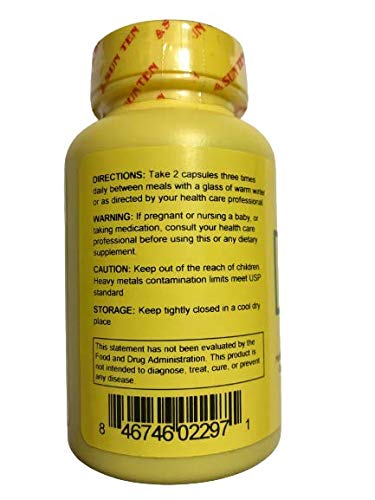 Bupleurum, Citrus & Pinellia Formula Capsules – Yi Gan San Jia Chen Pi Ban Xia 100 Count 165B