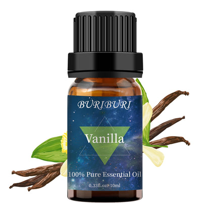 BURIBURI Vanilla Essential Oil – 100% Pure, Undiluted for Diffuser & Massage