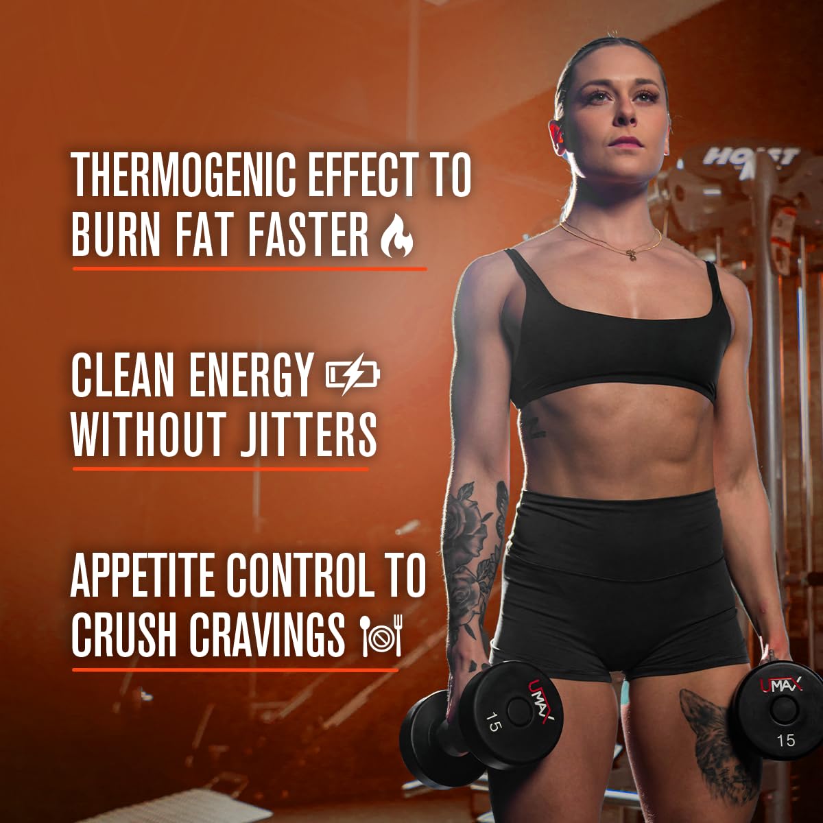 Burn-XT Gummies by Jacked Factory – Thermogenic Fat Burner & Appetite Suppressant (60 Gummies, Tangerine Sour)