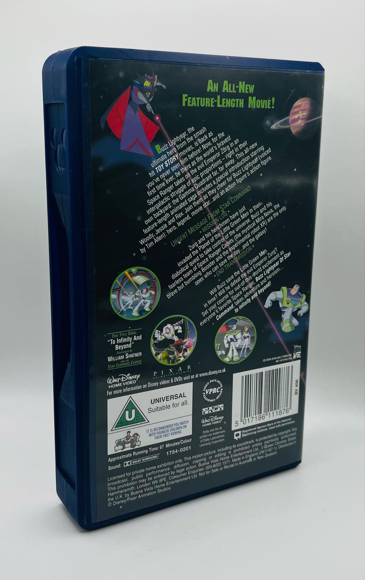 Buzz Lightyear of Star Command (U) (NEW SEALED)
