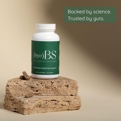 ByeBS Digestive Support – Psyllium Husk, Slippery Elm, Peppermint & L-Glutamine