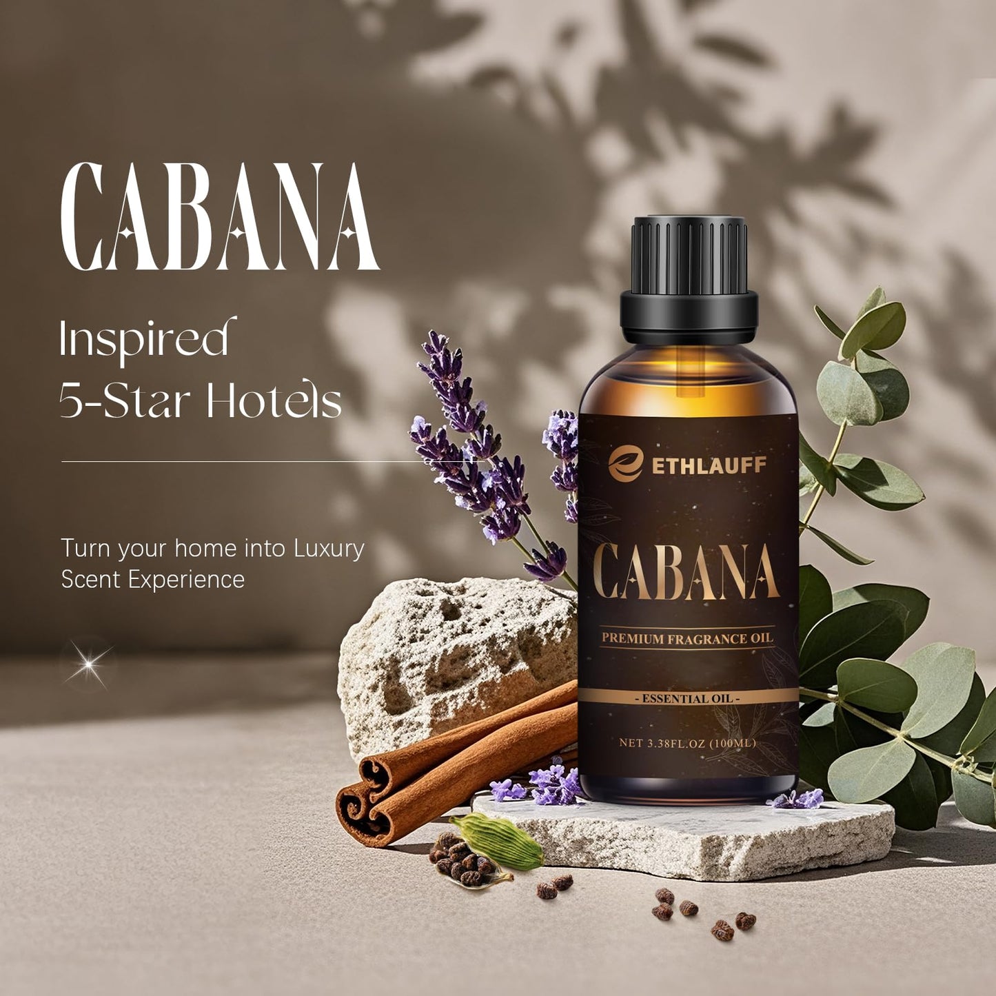 Cabana Hotel Diffuser Oil – Luxury Aromatherapy Fragrance for Diffusers | 100ml