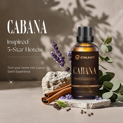 Cabana Hotel Diffuser Oil – Luxury Aromatherapy Fragrance for Diffusers | 100ml