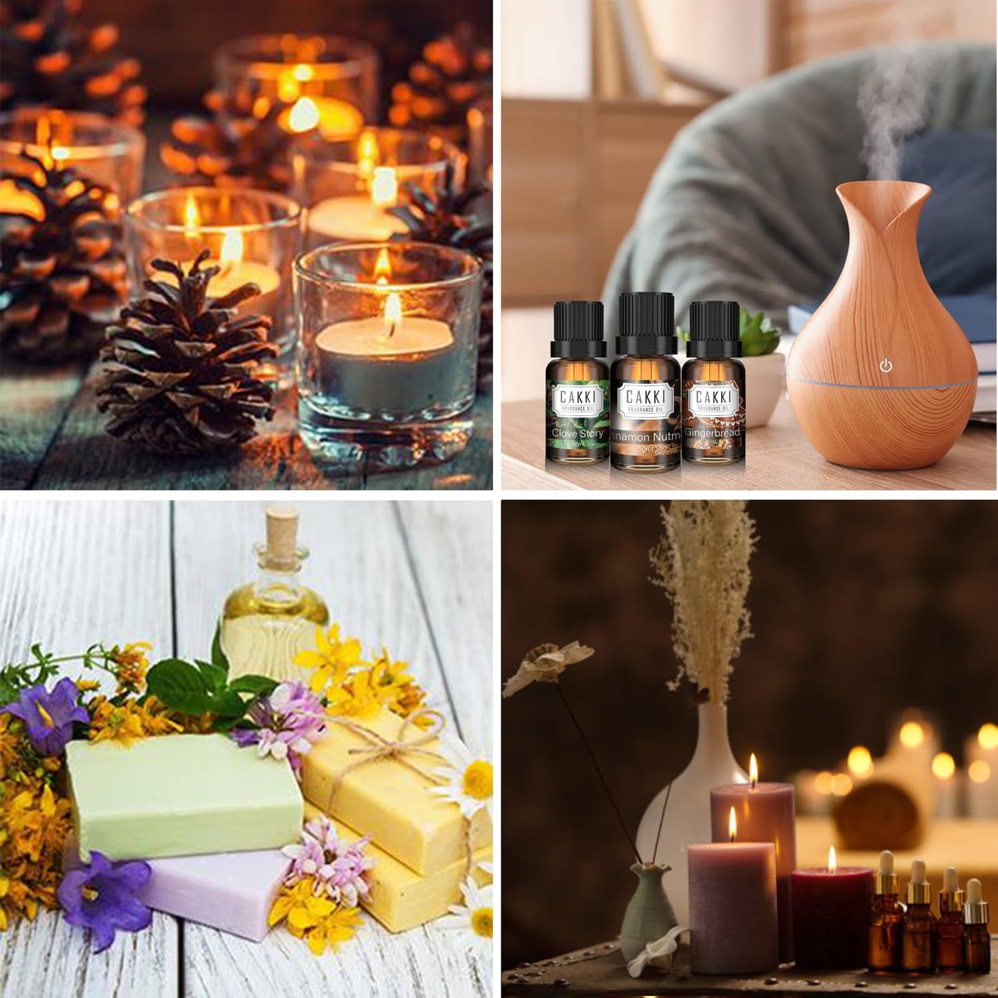 Scent-Chamomile Essential Oil for Diffusers 50ml | CAKKI Fragrance Oils