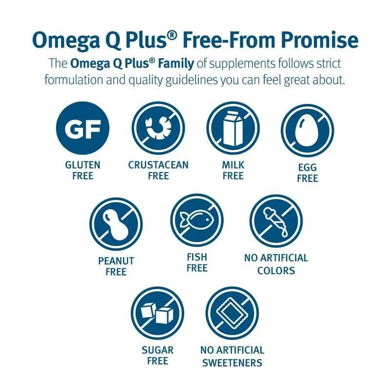 Dr. Sinatra Omega Q Plus PRO – CoQ10 200 mg & Resveratrol 90 mg (90 Softgels)