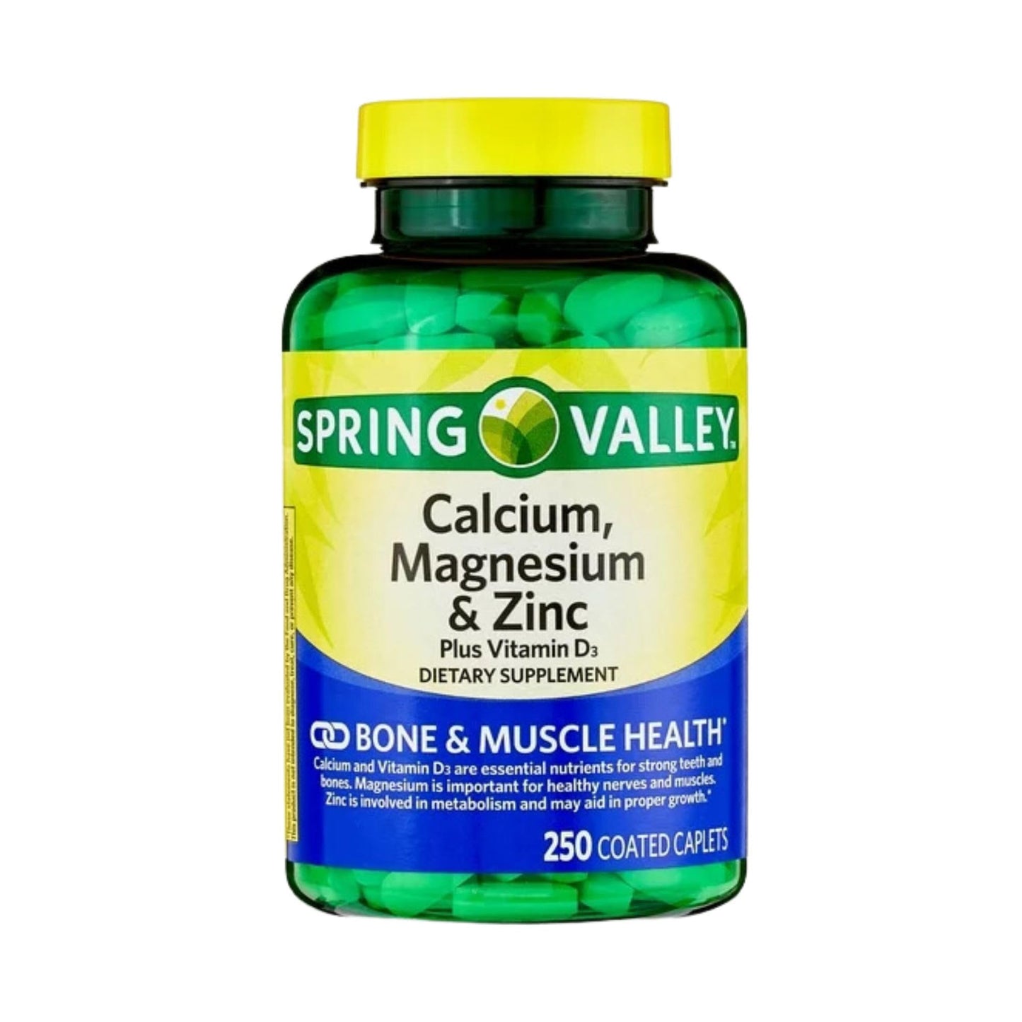 Calcium Magnesium Zinc with Vitamin D3 - Calcium 600 mg Supplement | Bone, Muscle & Immune Support | STS Sticker