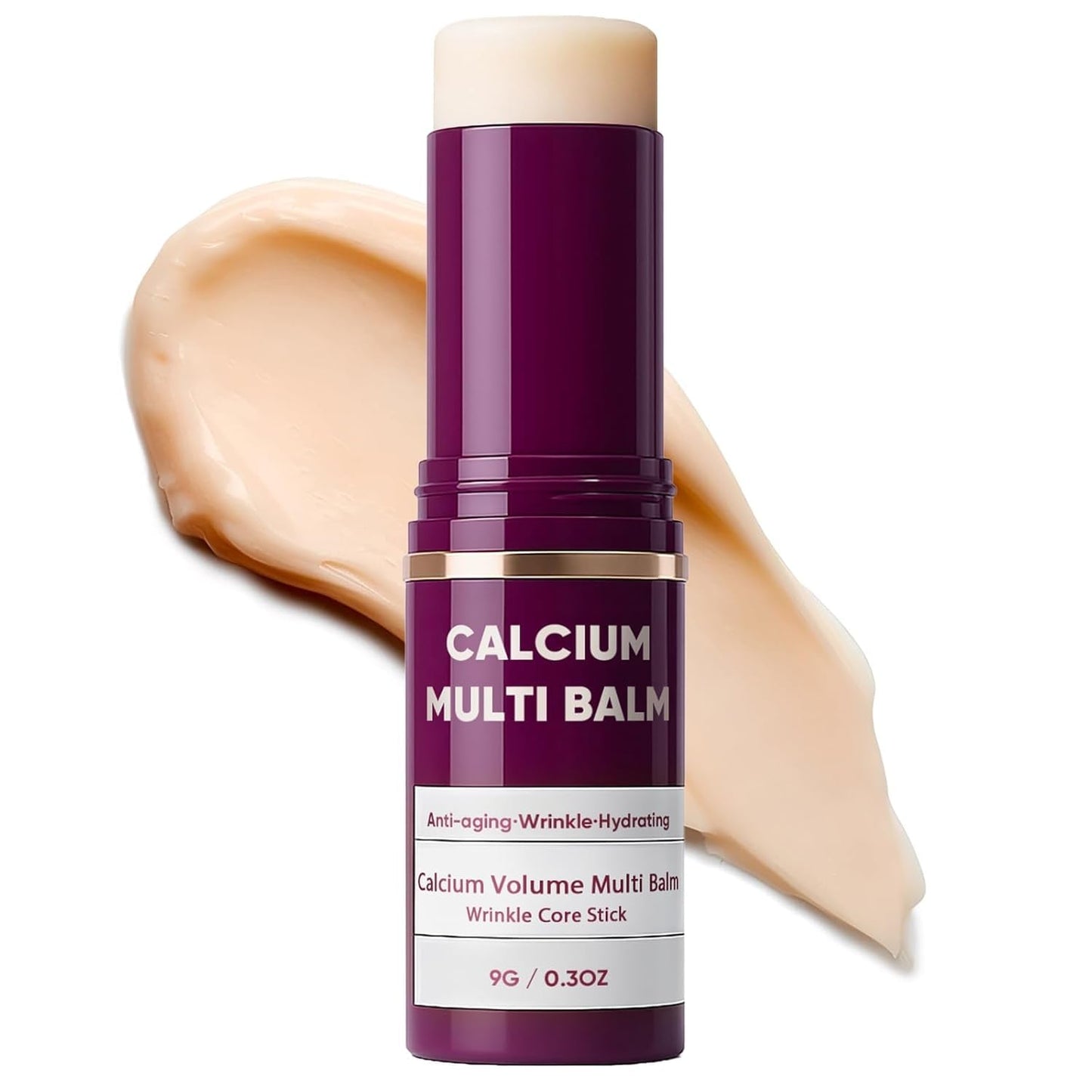 Calcium Volume Multi Balm - Wrinkle Core Stick | Korean Collagen Moisturizing Stick for Eyes