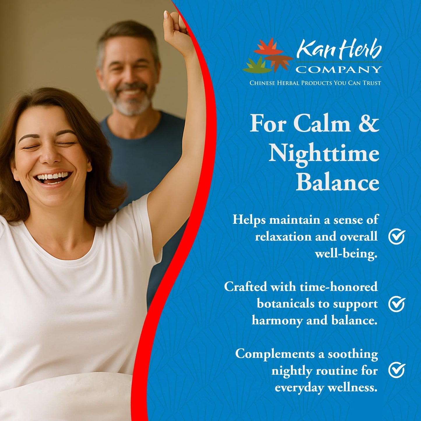 Kan Herbs Zizyphus Sleep Formula – Nighttime Balance & Relaxation | 120 Tablets