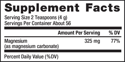 Natural Vitality CALM Magnesium Drink Mix – Lemon, 8 oz | Gluten Free, Vegan, Non-GMO
