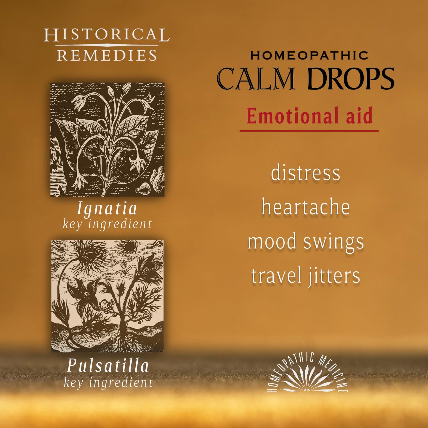 Calm Drops Homeopathic Lozenges – Vegan, Gluten-Free Vanilla Flavor