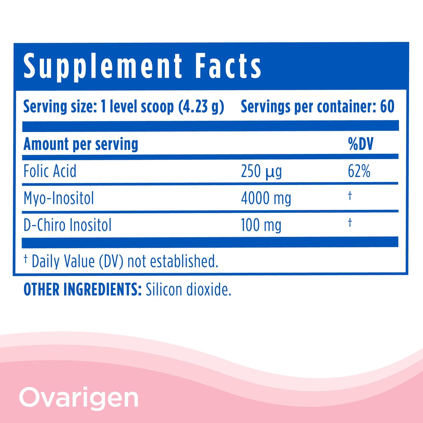 CalmCo Ovarigen Myo & D-Chiro Inositol Blend Powder 40:1 – 60 Servings for PCOS Support & Hormone Balance