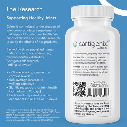 Calroy Cartigenix HP Joint & Cartilage Support – 60 Vegan Capsules