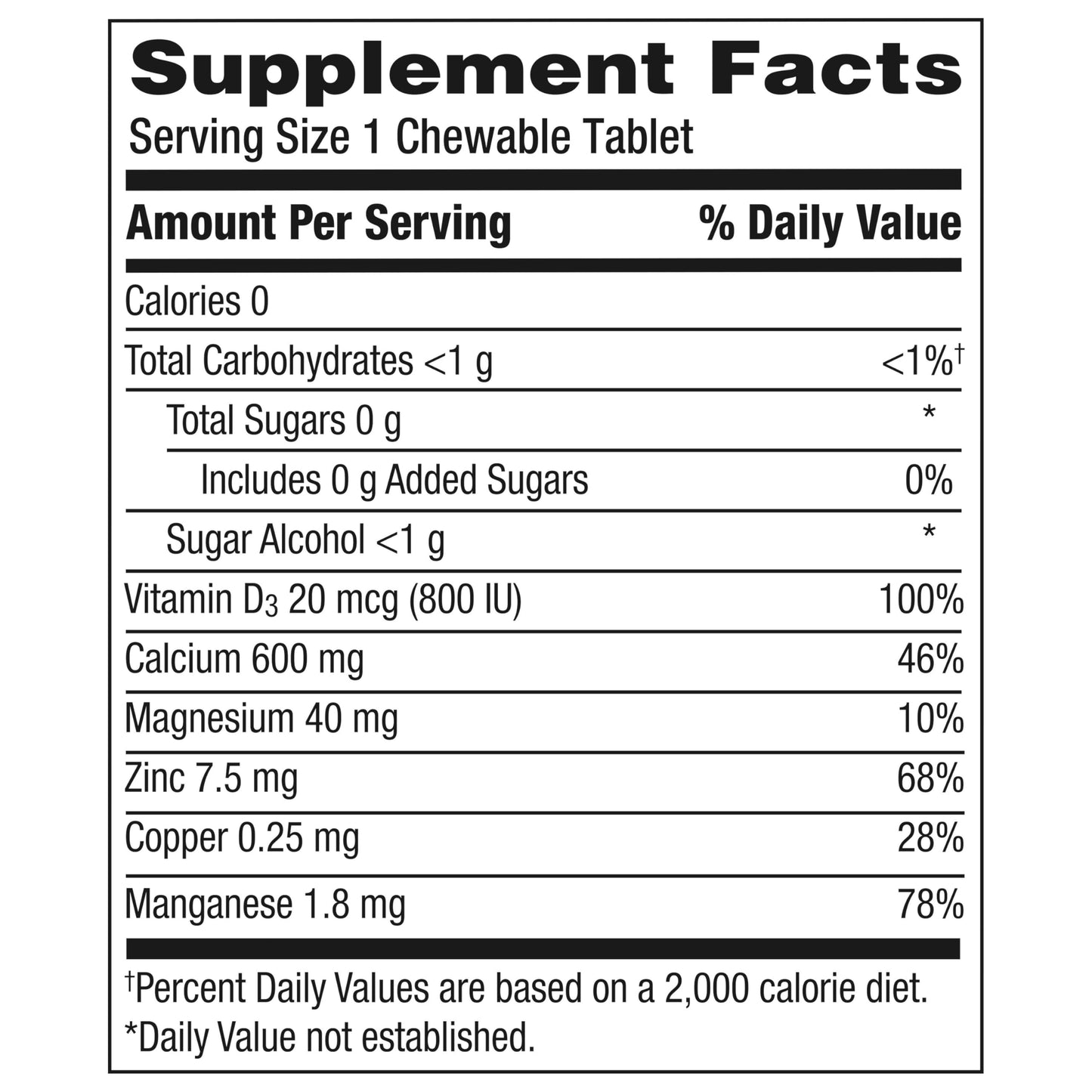 Caltrate Chewables 600+D3 Plus Minerals Calcium and Vitamin D Supplement - Sugar Free, Cherry, Orange & Fruit Punch, 90 Count